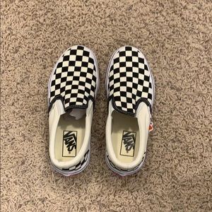 vans size 7 checkerboard